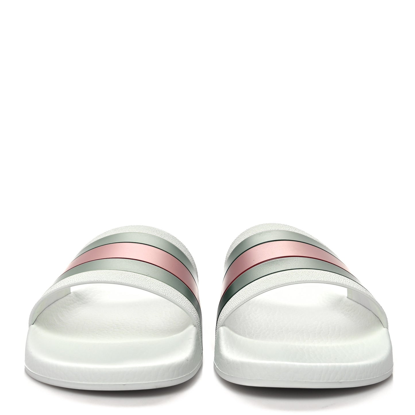 Rubber Web Mens Pool Slide Sandals 11 Great White