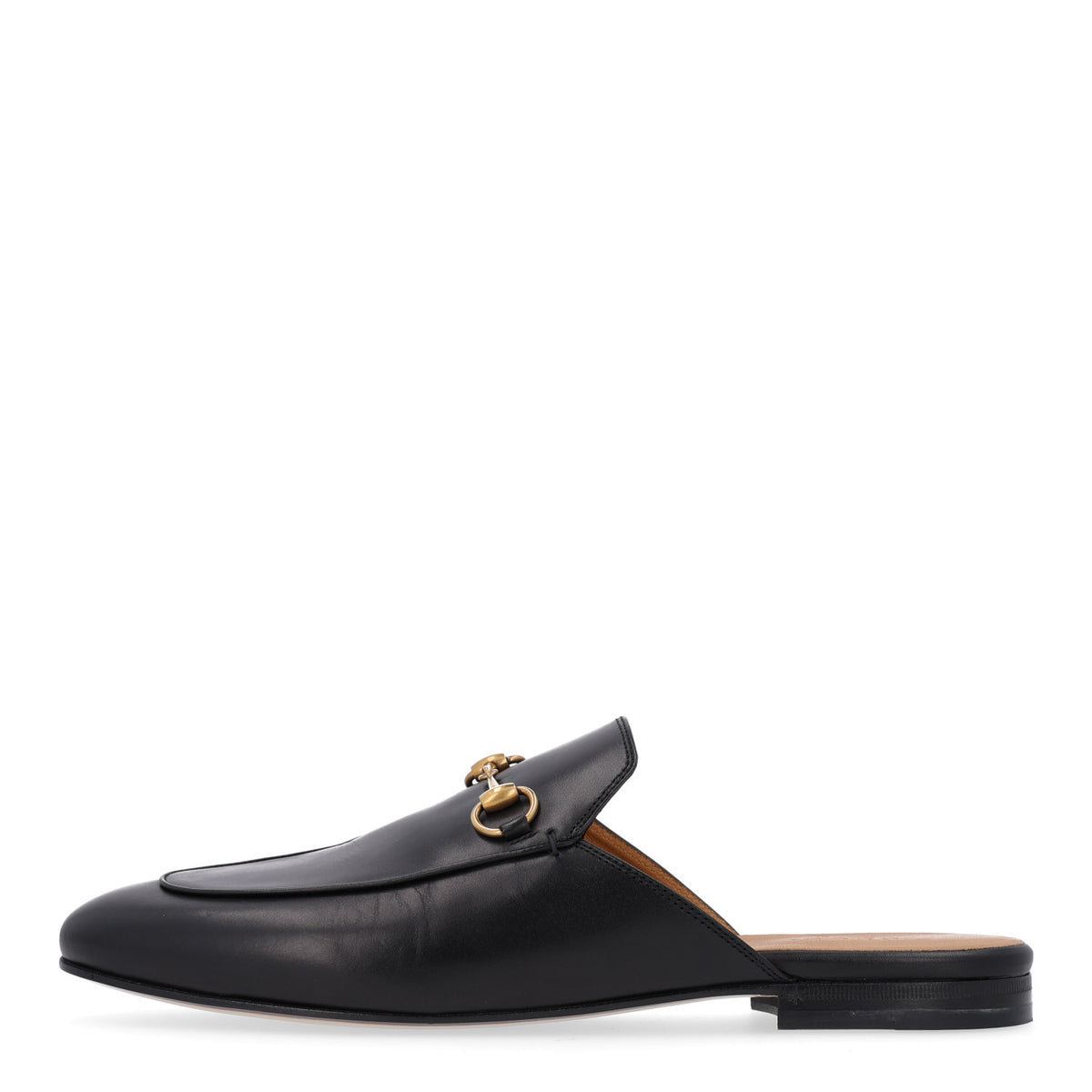 Gucci Calfskin Womens Princetown Slippers 40 Black 1 of 10