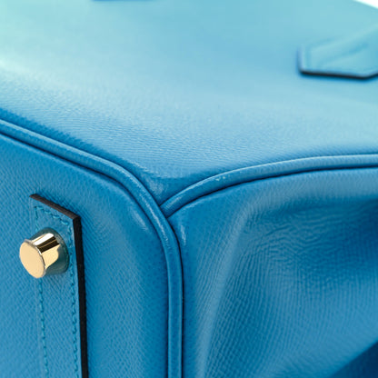 Hermes Epsom Birkin 30 Bleu Zanzibar 9 of 14
