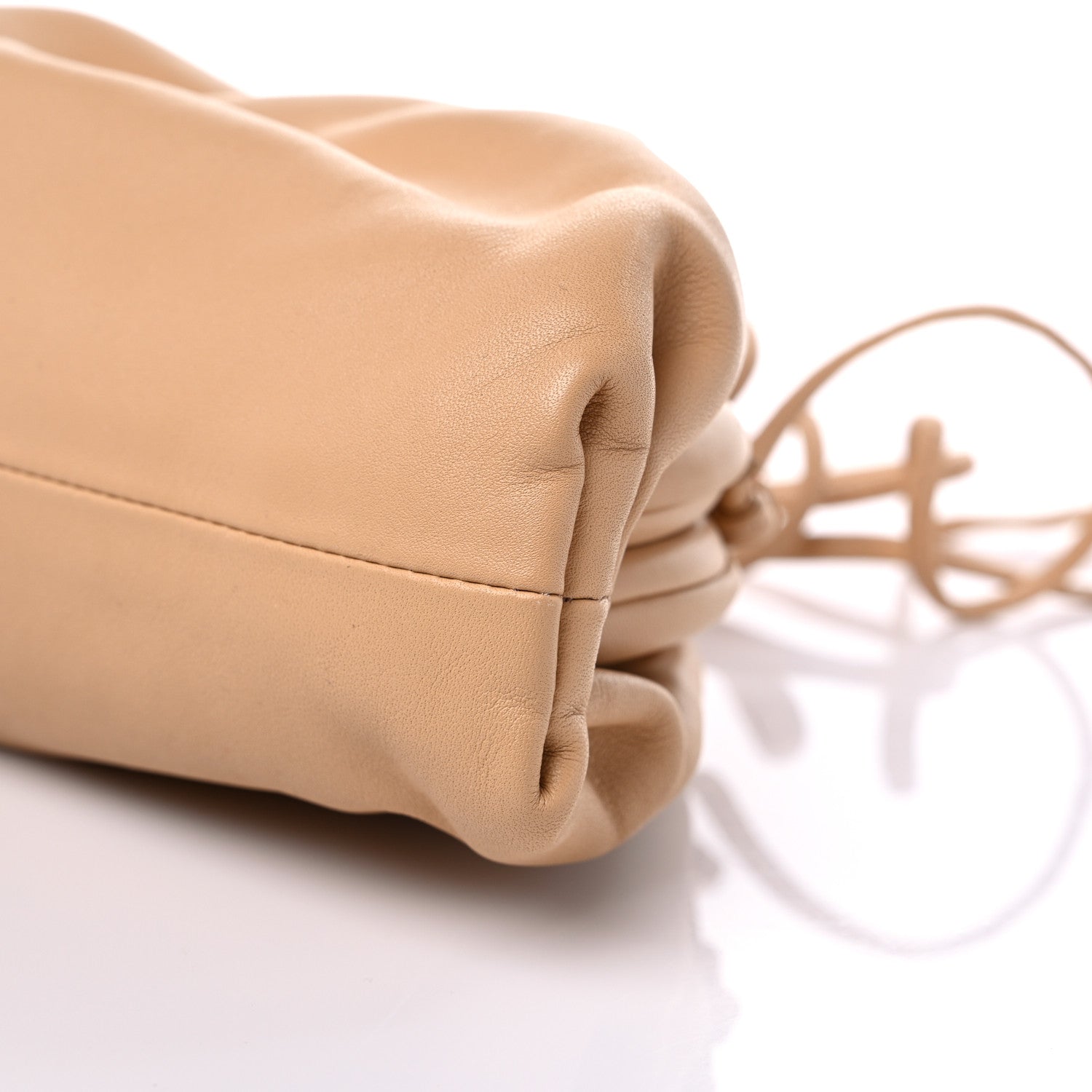 Bottega Veneta Butter Calfskin The Mini Pouch Almond 8 of 9