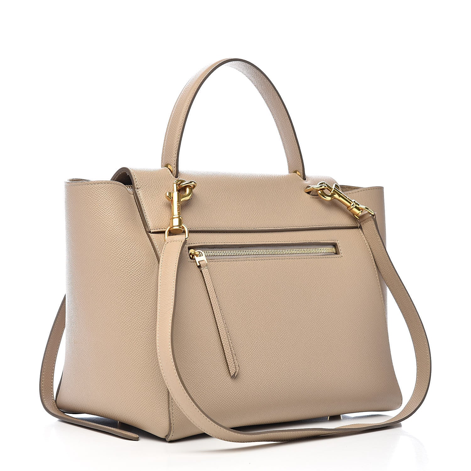 Celine Grained Calfskin Mini Belt Bag Light Taupe 3 of 10