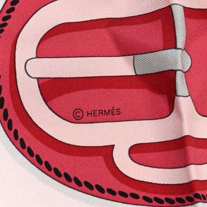 Hermes Silk Les Leopards Modernes Wash Scarf 90 Creme Vert Rose 4 of 5