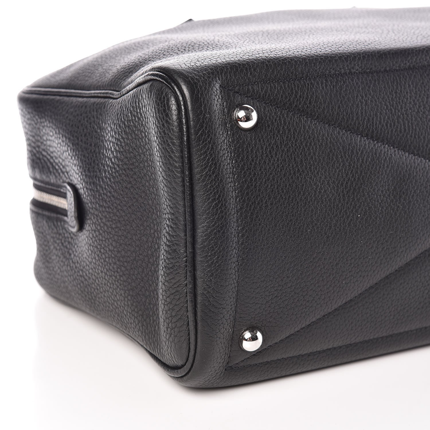 Hermes Taurillon Clemence Victoria II 35 Black 5 of 10