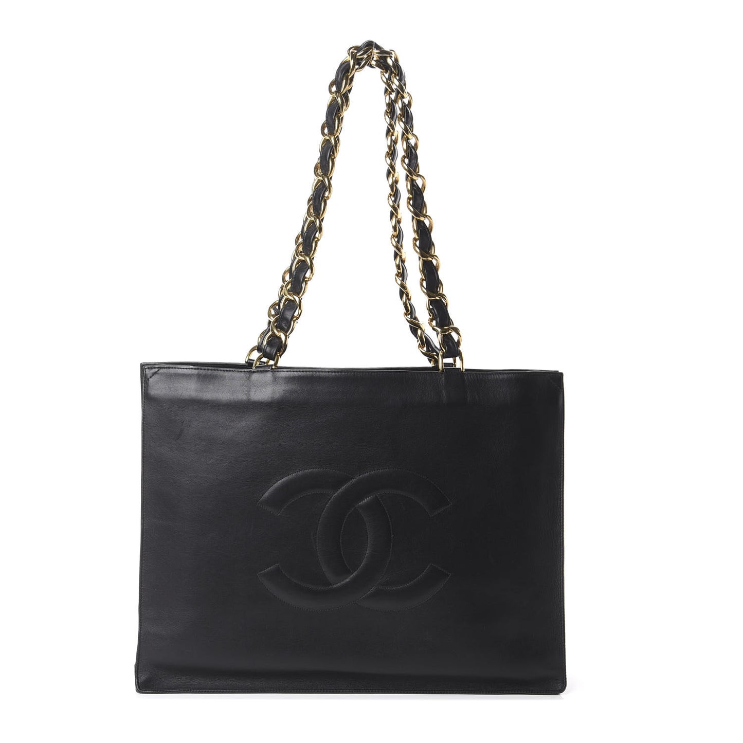 Lambskin CC Tote Black