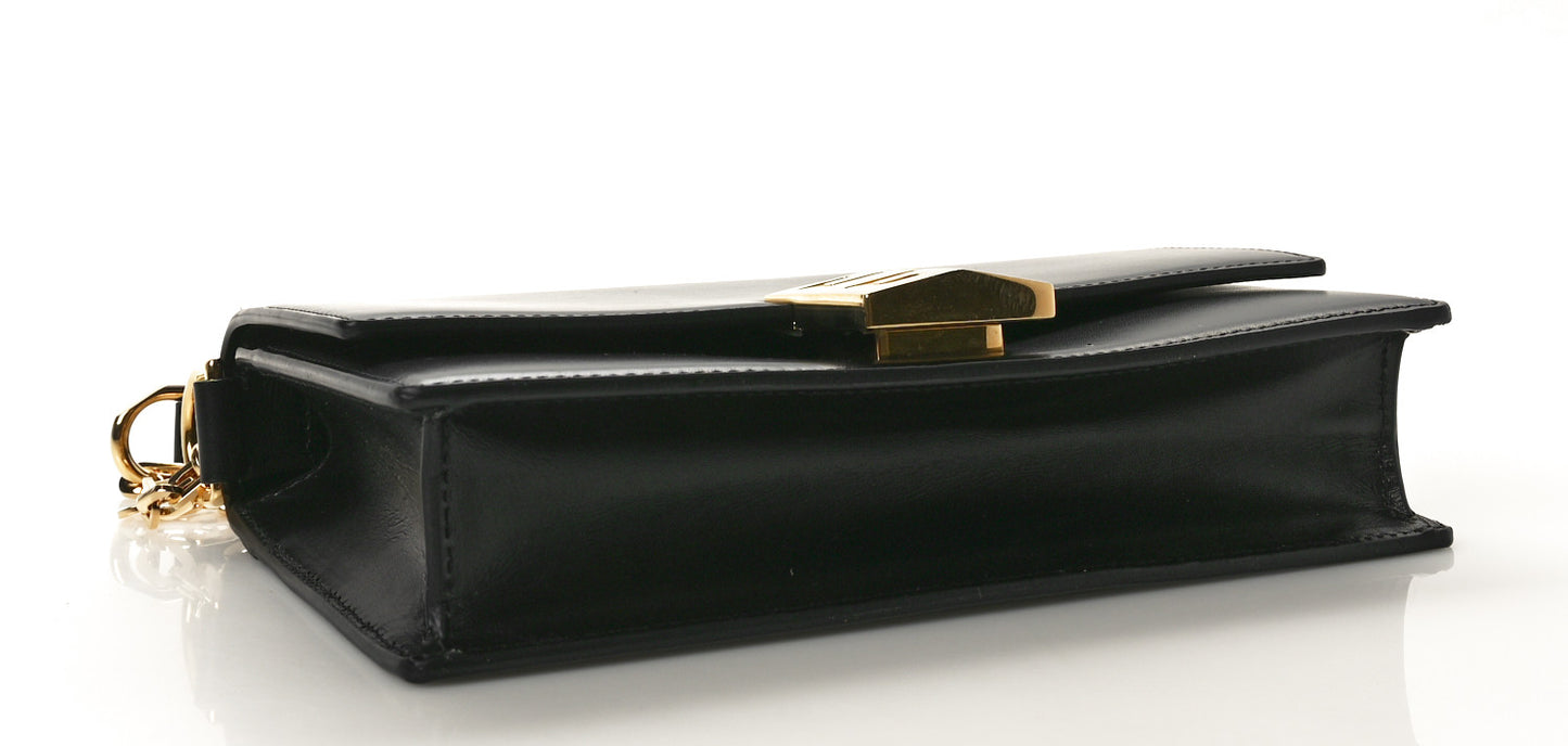 Calfskin Small 4G Chain Shoulder Bag Black
