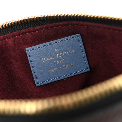 Louis Vuitton Monogram Beaubourg Hobo Mini Bordeaux Red Peach Safran Blue Jean Blue 6 of 15