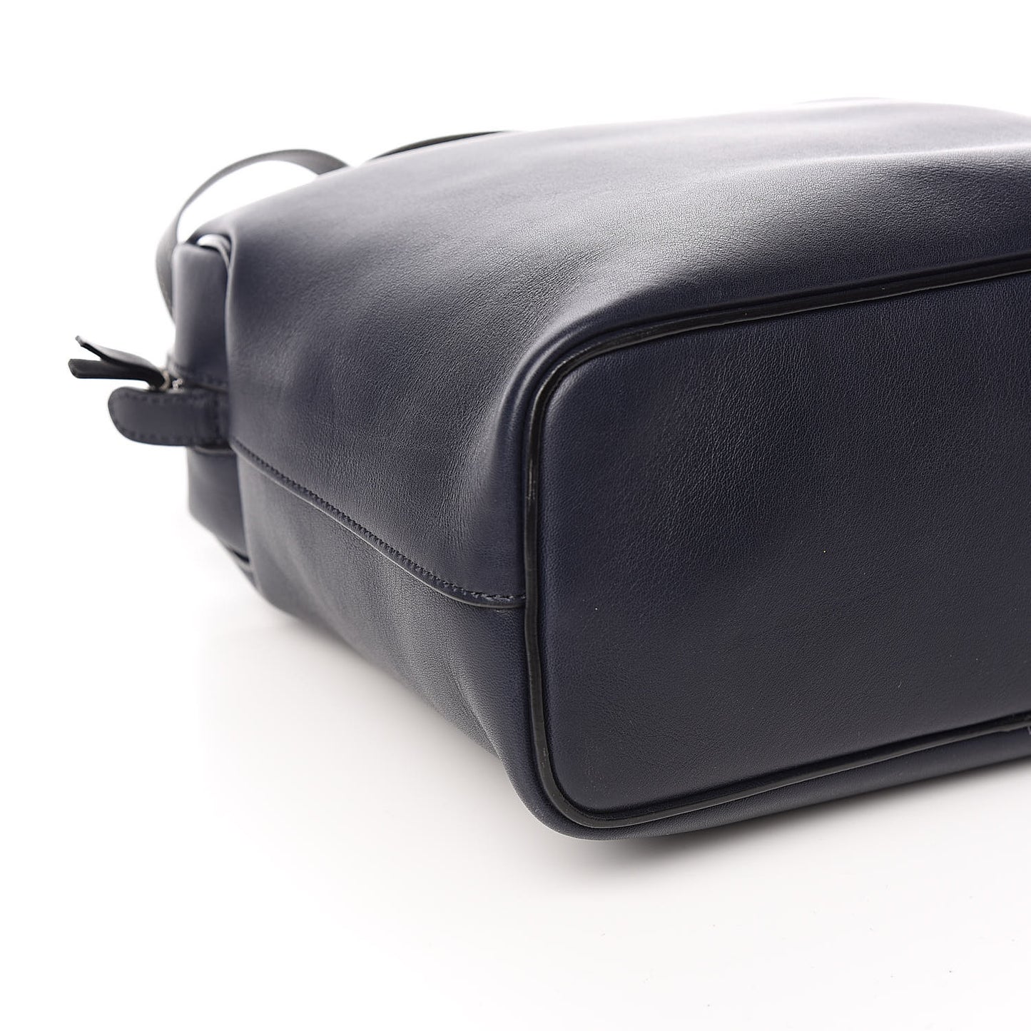 Lambskin Small Soft Cube Satchel Navy