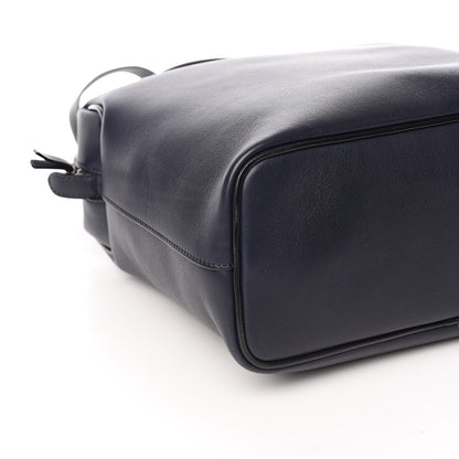 Celine Lambskin Small Soft Cube Satchel Navy 7 of 9