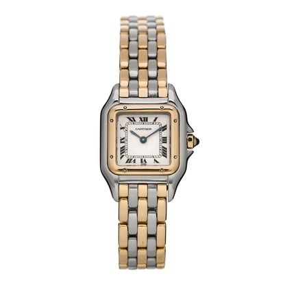 Cartier Stainless Steel 18K Yellow Gold 22mm Panthere Quartz Watch 1 of 5