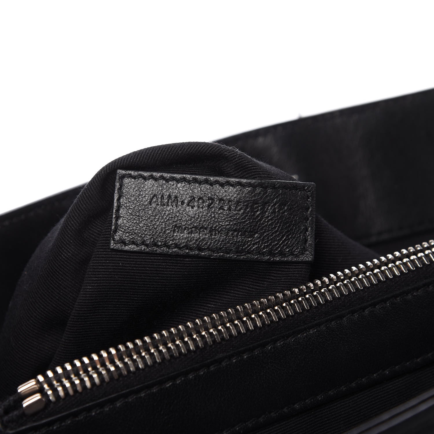 Saint Laurent Calfskin Y Quilted Monogram Medium Loulou Chain Satchel Black 9 of 12