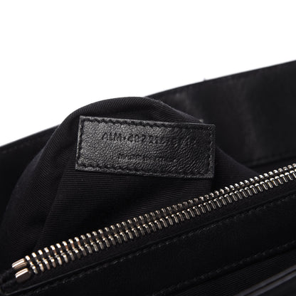 Saint Laurent Calfskin Y Quilted Monogram Medium Loulou Chain Satchel Black 9 of 12