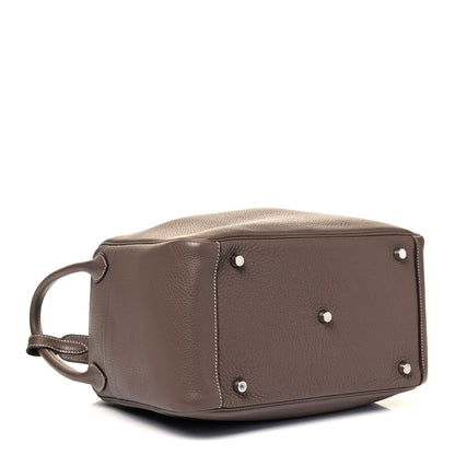 Hermes Taurillon Clemence Lindy 30 Etoupe 6 of 10