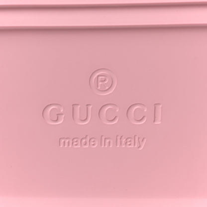 Gucci Rubber Mini Double G Womens Isla Dad Sandals 40 Wild Rose 7 of 8