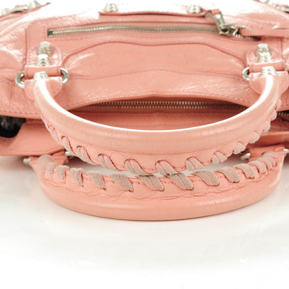 Balenciaga Agneau Giant 12 Silver Hardware Town Rose Peche 5 of 8