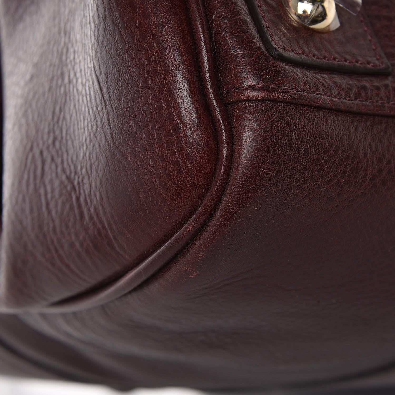 Mulberry Natural Leather Bayswater Oxblood 11 of 13