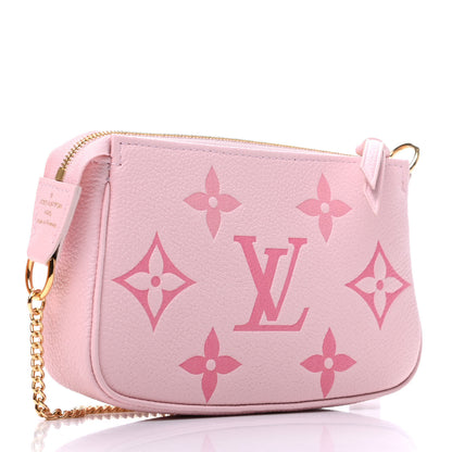 Louis Vuitton Empreinte Monogram Giant By The Pool Mini Pochette Accessories Bouton De Rose 3 of 9