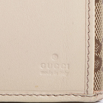 Gucci Monogram Canvas Pelham Continental Wallet Off White 7 of 8