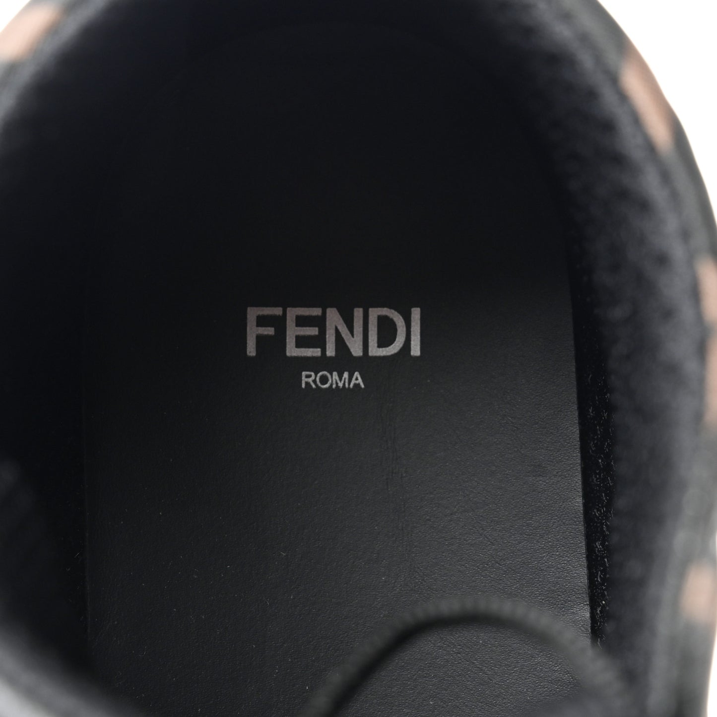 Nylon FF Reloaded High Top Sneakers 38.5 Tobacco Black