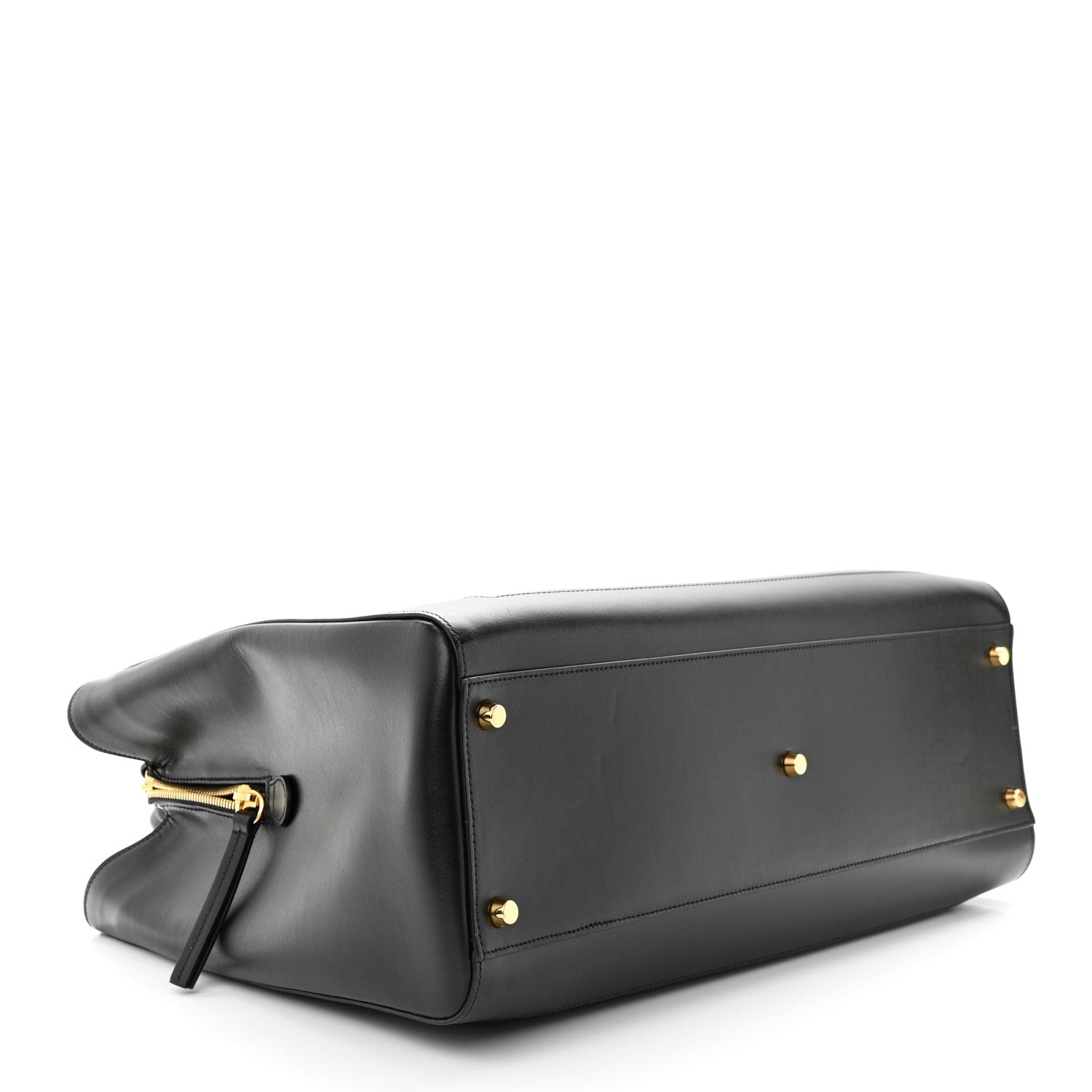 Gucci Boarded Plutone Calfskin Large Jackie 1961 Tote Black 4 of 10