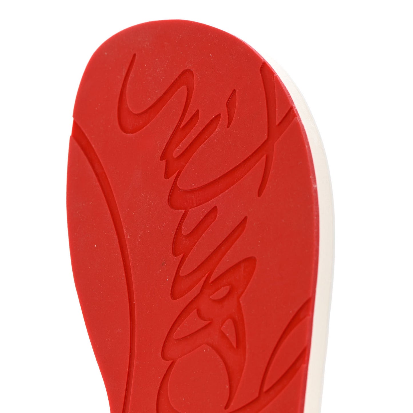 Rubber Spike Bengale Loubi Donna Flip Flop 40 White Multicolor