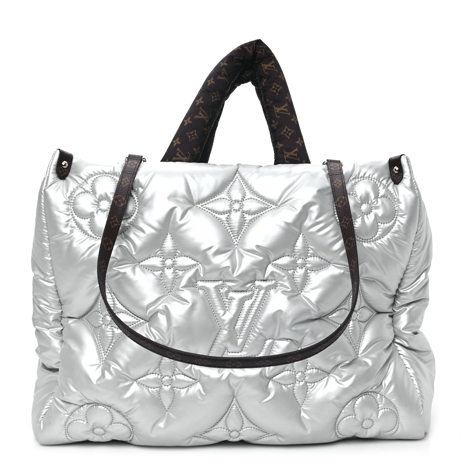 Louis Vuitton Econyl Monogram Pillow Giant Onthego GM Silver 1 of 10