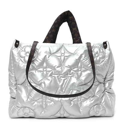Louis Vuitton Econyl Monogram Pillow Giant Onthego GM Silver 1 of 10
