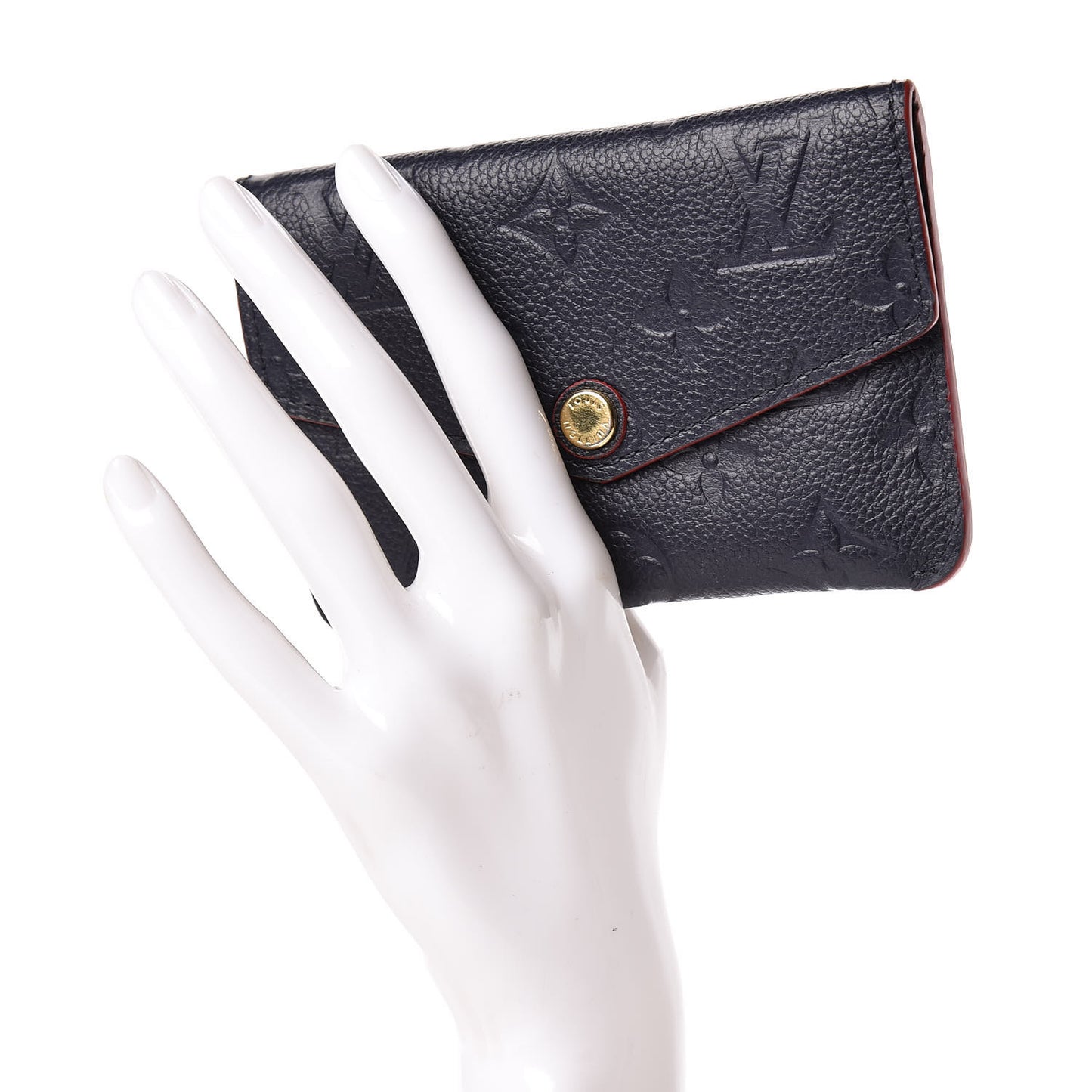 Empreinte Key Pouch Marine Rouge