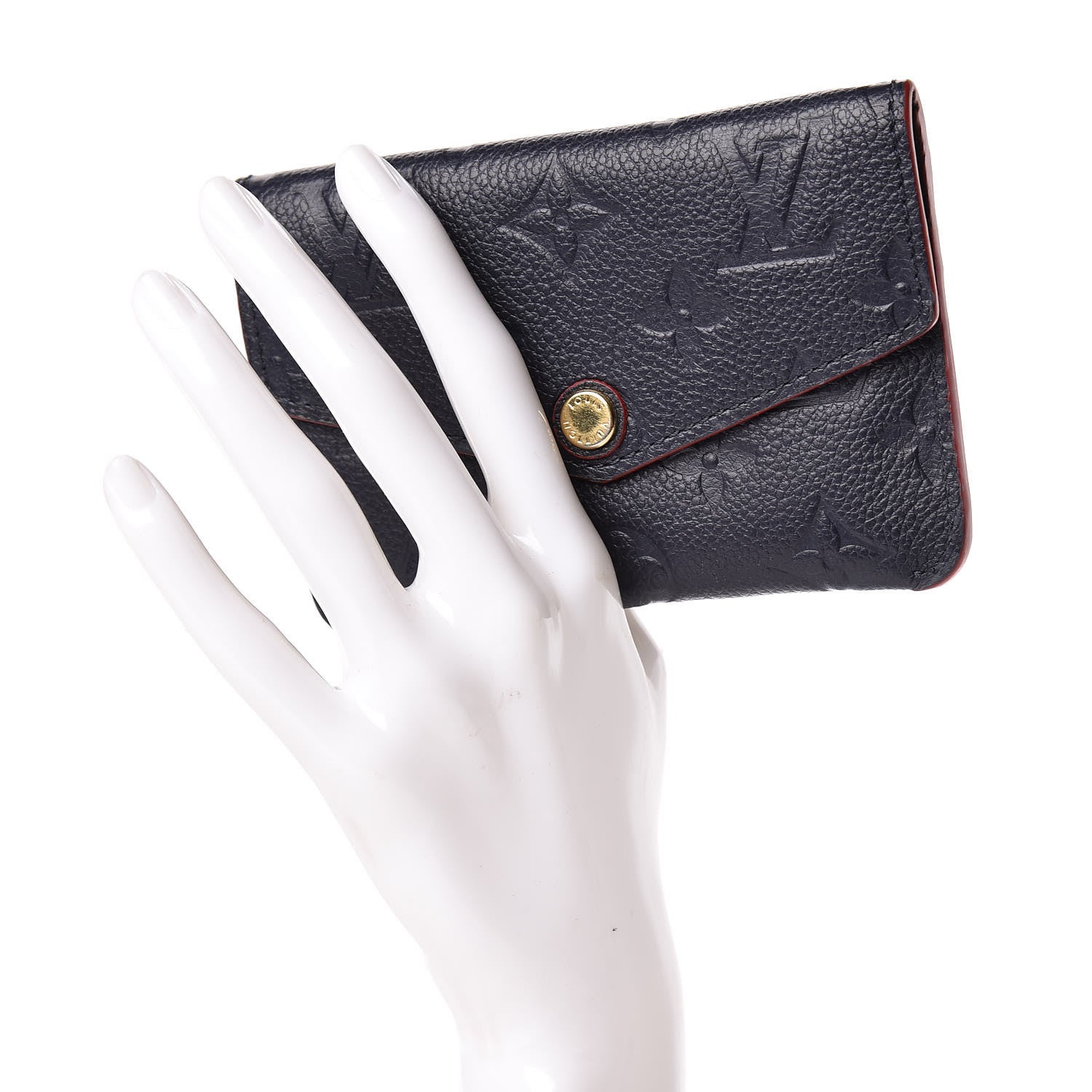 Louis Vuitton Empreinte Key Pouch Marine Rouge 2 of 8