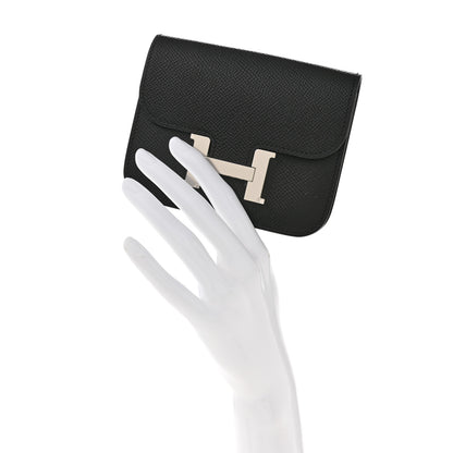 Hermes Epsom Constance Slim Wallet Black 3 of 11