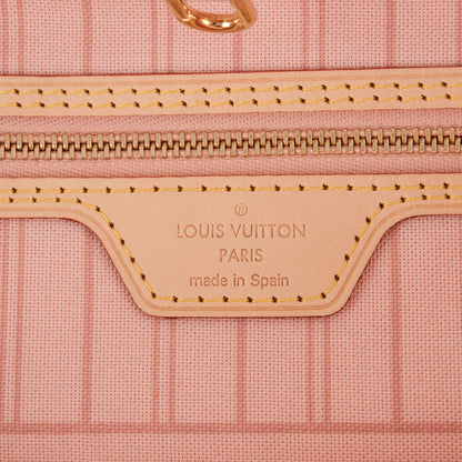 Louis Vuitton Damier Azur Tahitienne Neverfull MM 6 of 6