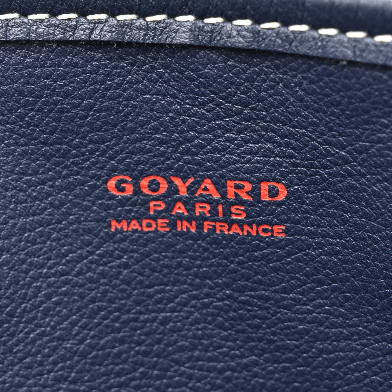 Goyard Goyardine Reversible Mini Anjou Navy 9 of 16