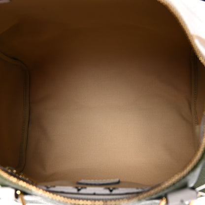 Louis Vuitton Monogram Giant Speedy Bandouliere 30 Kaki Beige 6 of 11