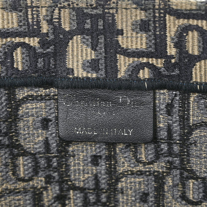 Christian Dior Oblique Large Book Tote Blue Multicolor 6 of 9