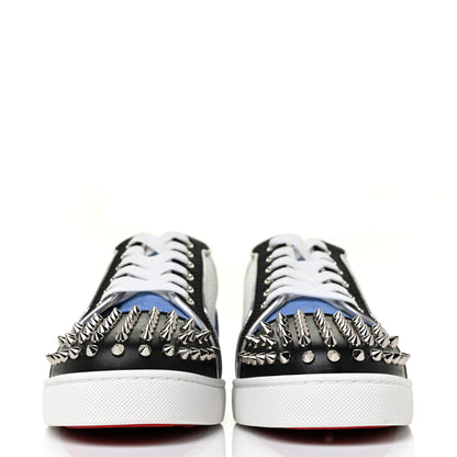 Christian Louboutin Calfskin Mens Louis Junior Spikes Orlato Flat Sneakers 42.5 Version Multi 2 of 9