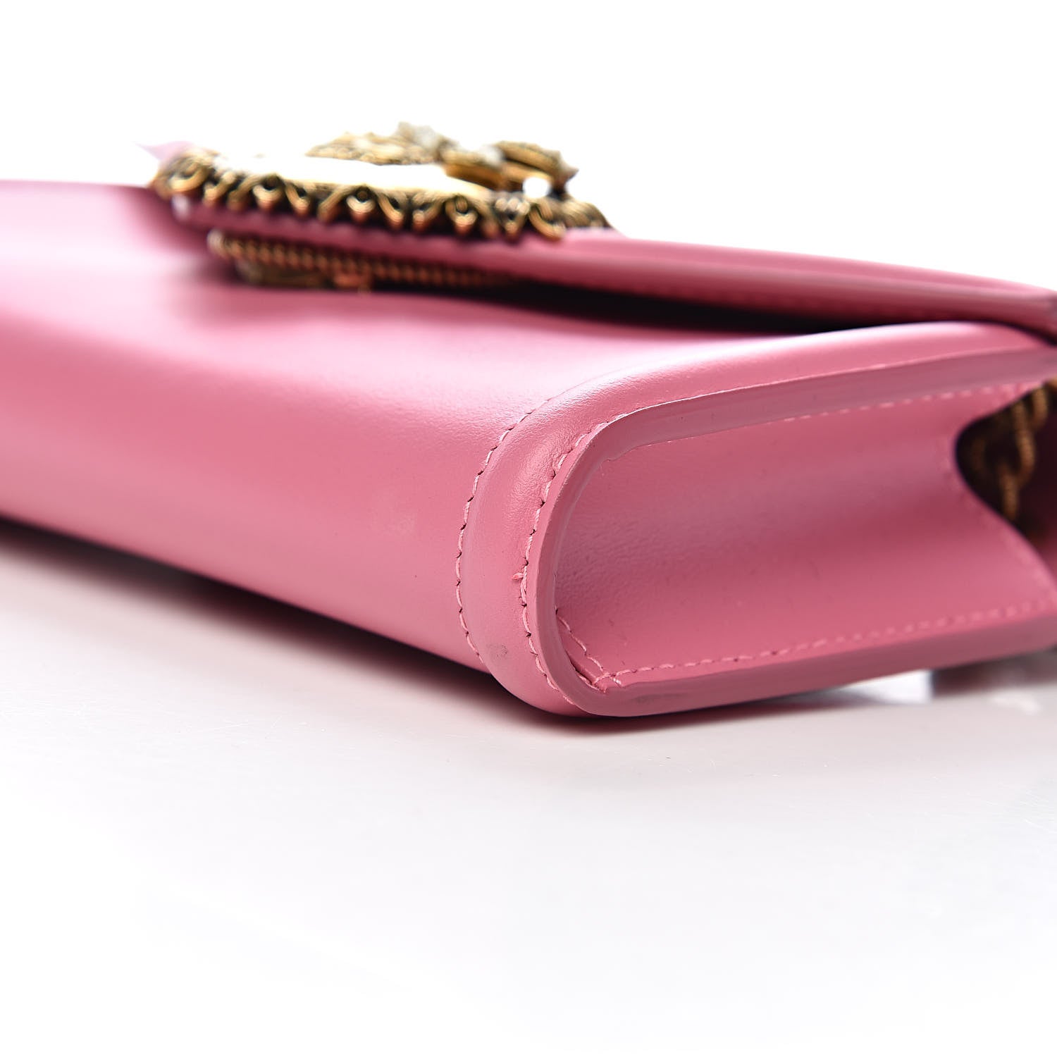 Dolce & Gabbana Smooth Calfskin Mini Devotion Crossbody Bag Rosa 8 of 10