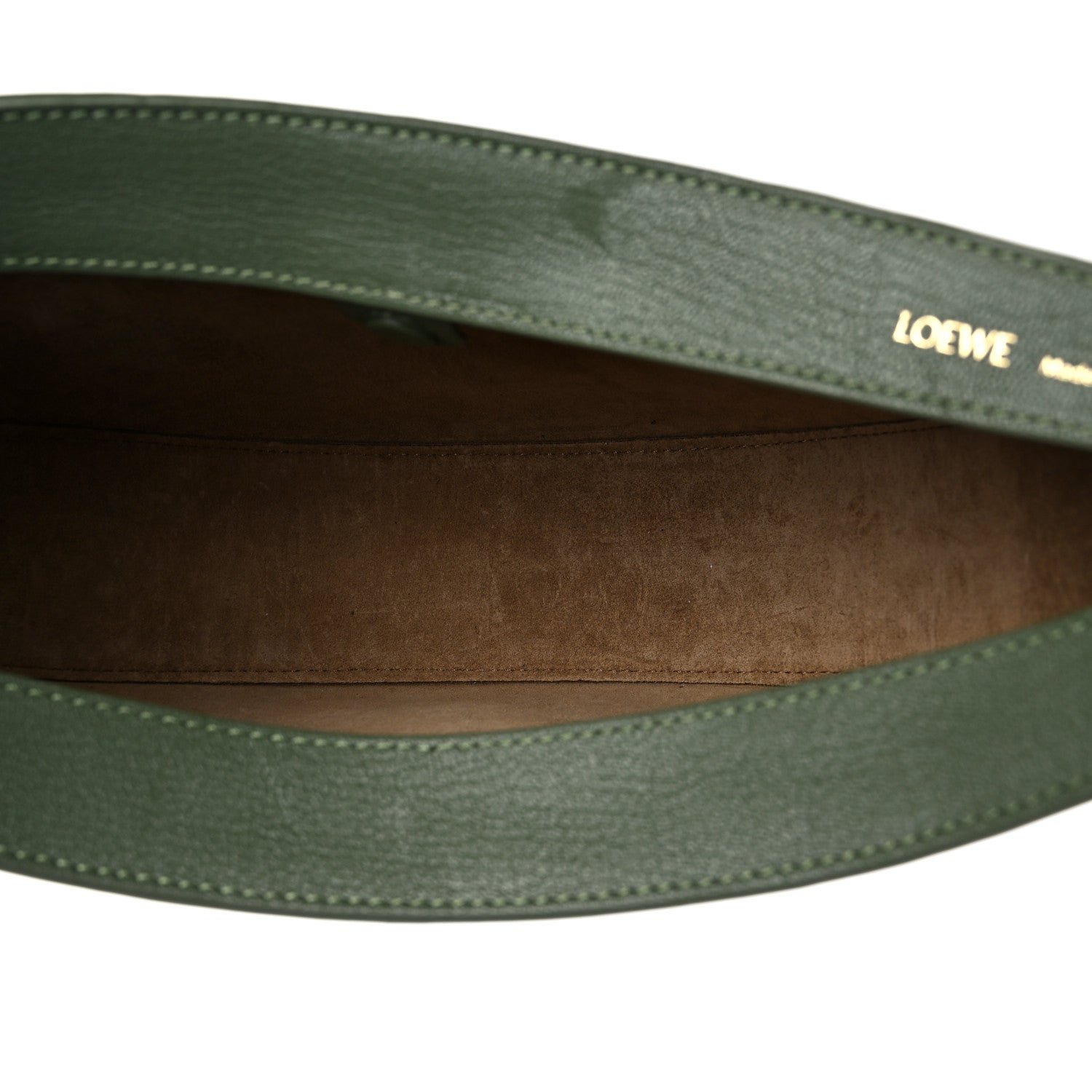 Loewe Satin Calfskin Jacquard Small Luna Bag Avocado Green 5 of 9