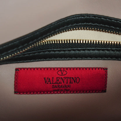 Valentino Garavani Nappa Rockstud Wristlet Clutch Black 6 of 7