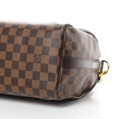 Louis Vuitton Damier Ebene Speedy Bandouliere 25 10 of 10