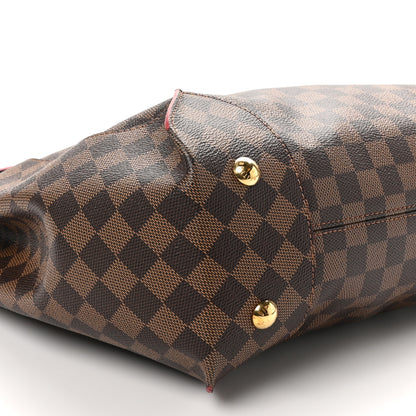 Louis Vuitton Damier Ebene Caissa Hobo Cherry 9 of 10