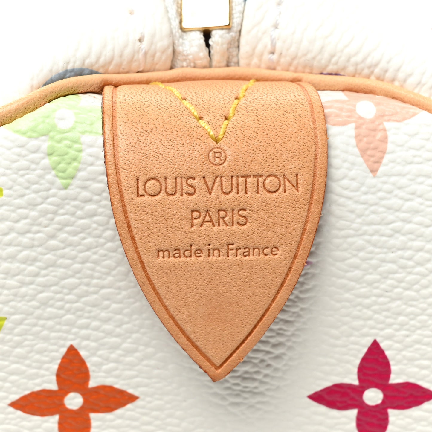 Monogram Multicolor Speedy 30 White