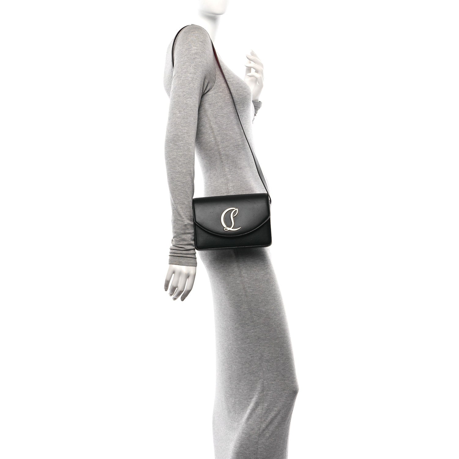 Christian Louboutin Nappa Loubi54 Crossbody Bag Black 2 of 9