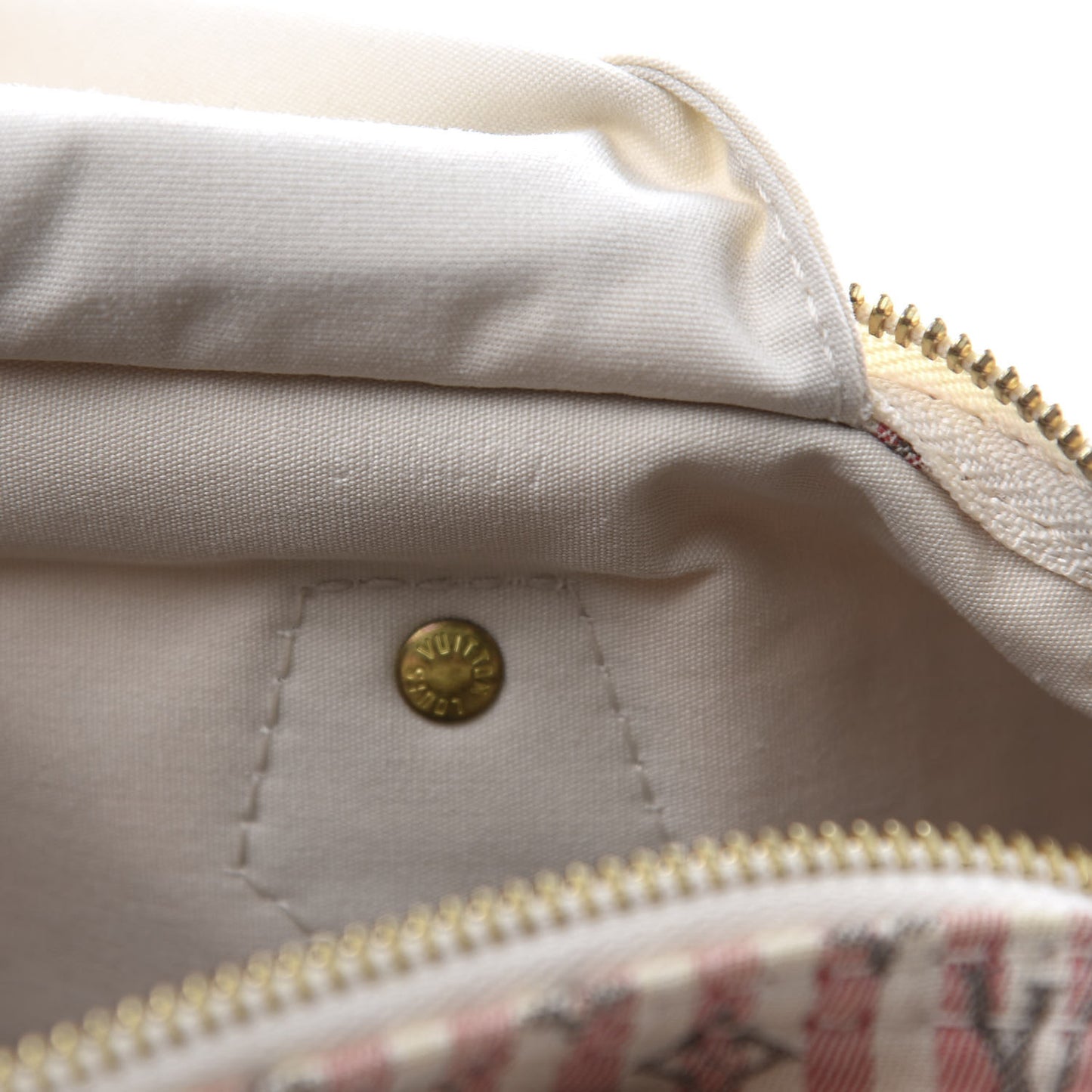Mini Lin Croisette Speedy 30 Rouge