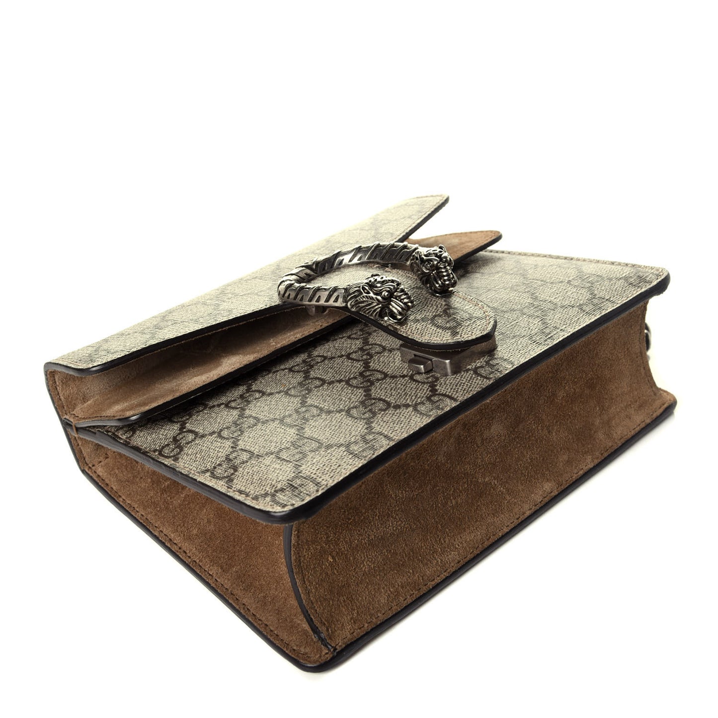 GG Supreme Monogram Mini Dionysus Shoulder Bag Taupe