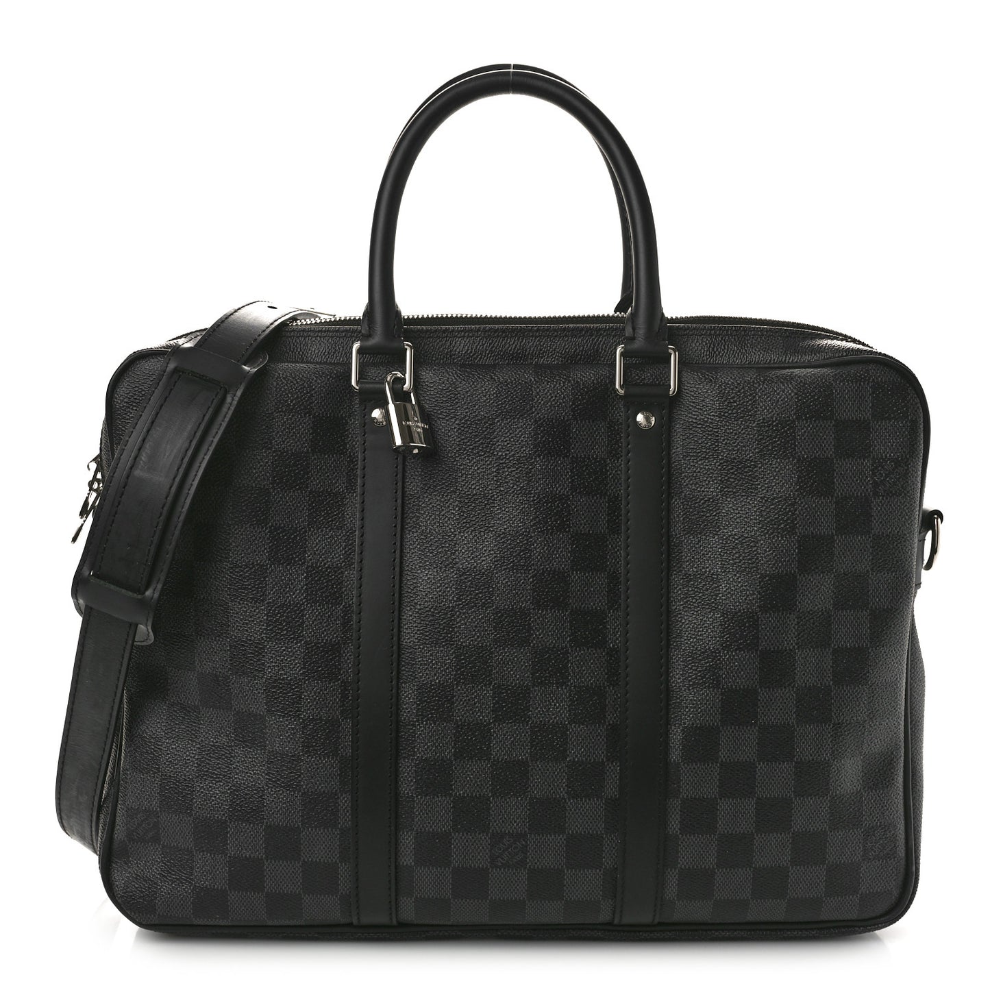 Damier Graphite Porte Documents Voyage PM