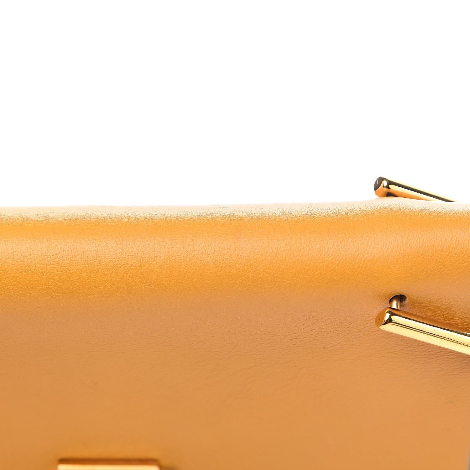 Chloe Suede Smooth Calfskin Drew Shoulder Bag Dark Ochre 8 of 13
