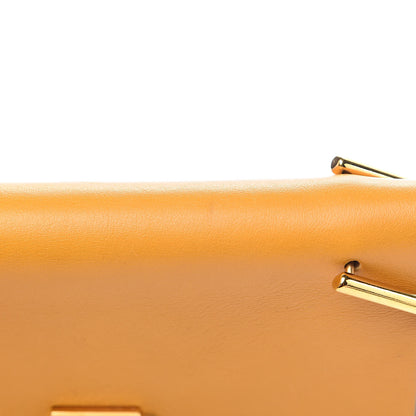 Chloe Suede Smooth Calfskin Drew Shoulder Bag Dark Ochre 8 of 13