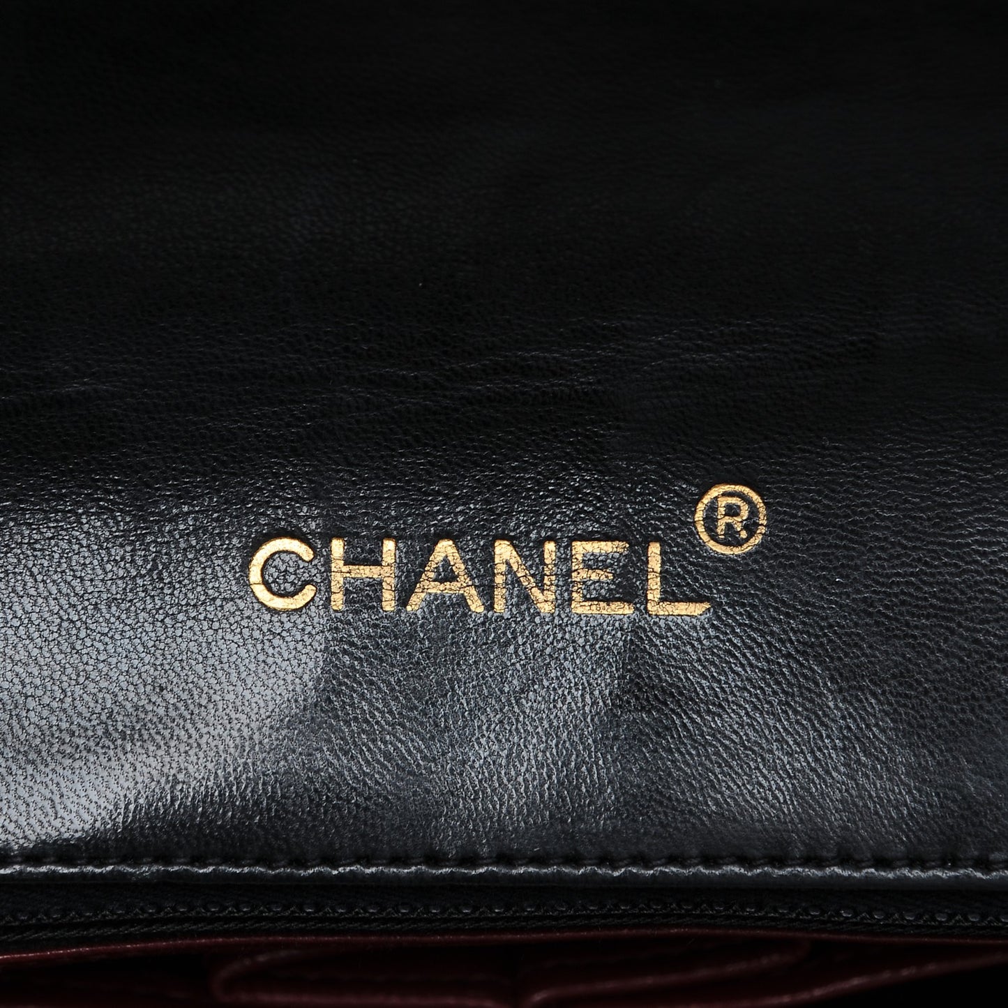 Lambskin Quilted Small Single Flap Black