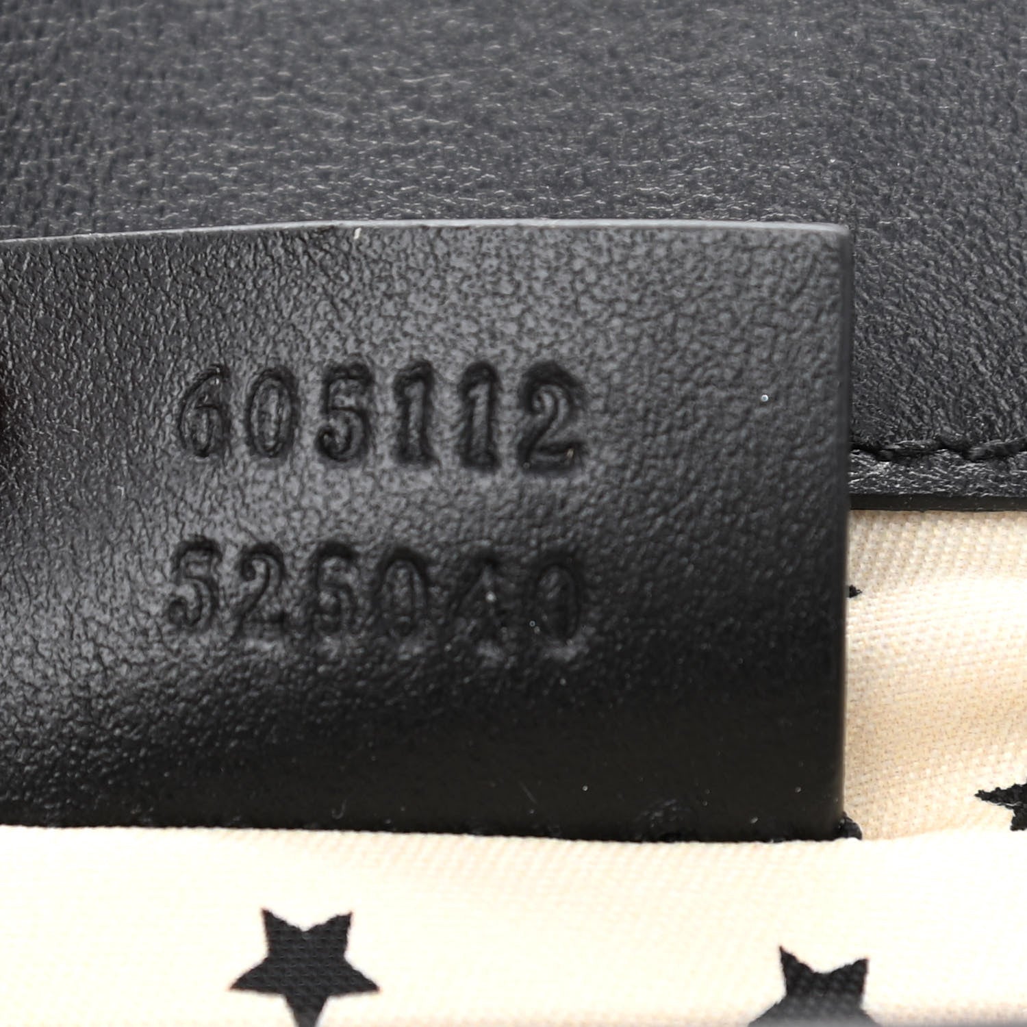 Gucci Metallic Cracked Calfskin Belt Bag Gold Black 7 of 9