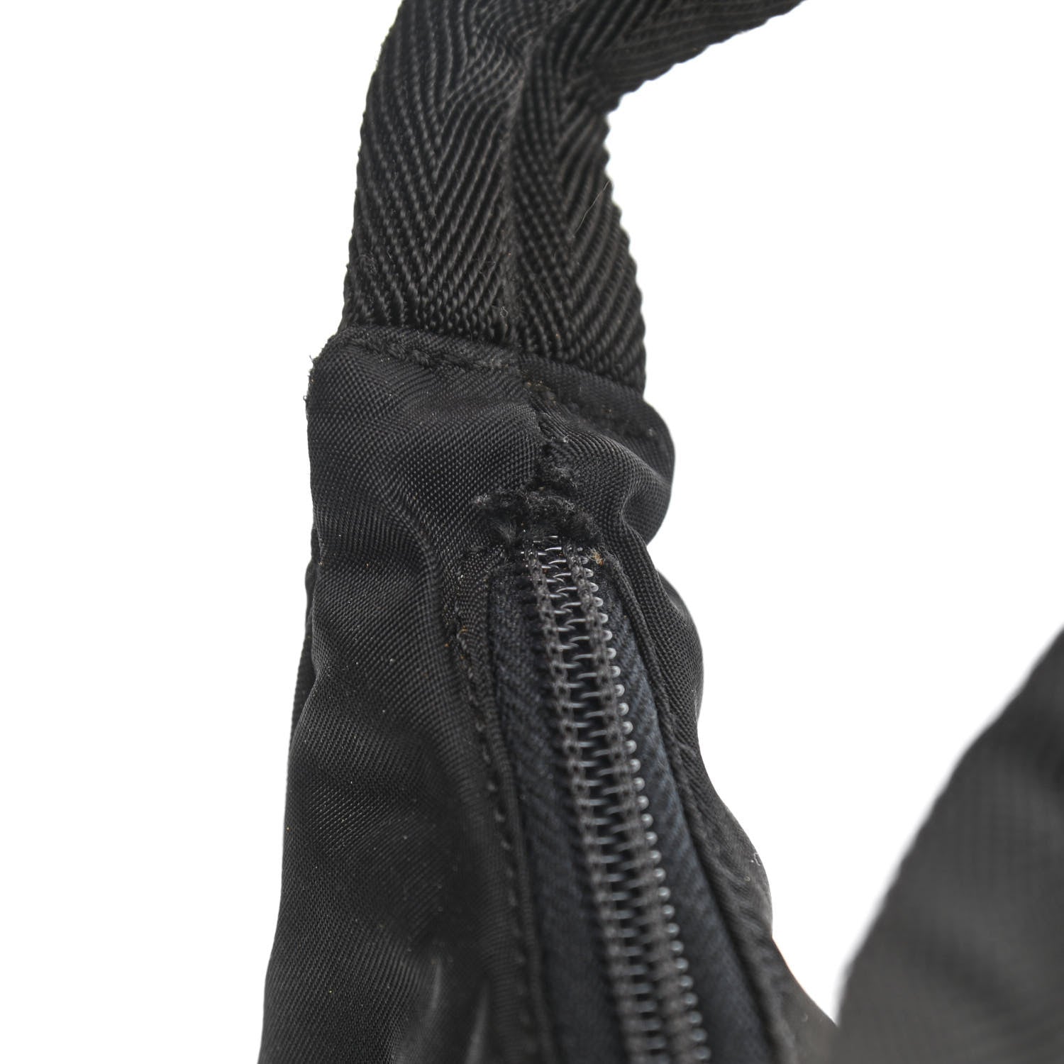 Prada Tessuto Nylon Sport Mini Shoulder Bag Black 10 of 11