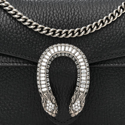 Gucci Dollar Calfskin Crystal Mini Dionysus Top Handle Bag Black Crystal 7 of 10